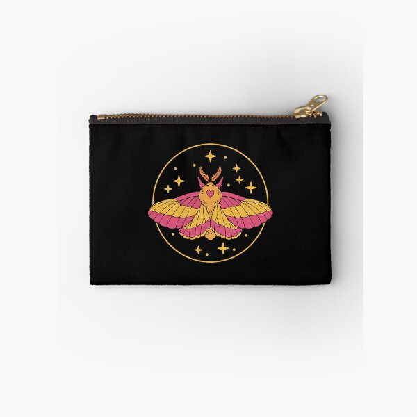Item preview, Rosy maple moth designed and sold by Erika Vaigel Illustrations.