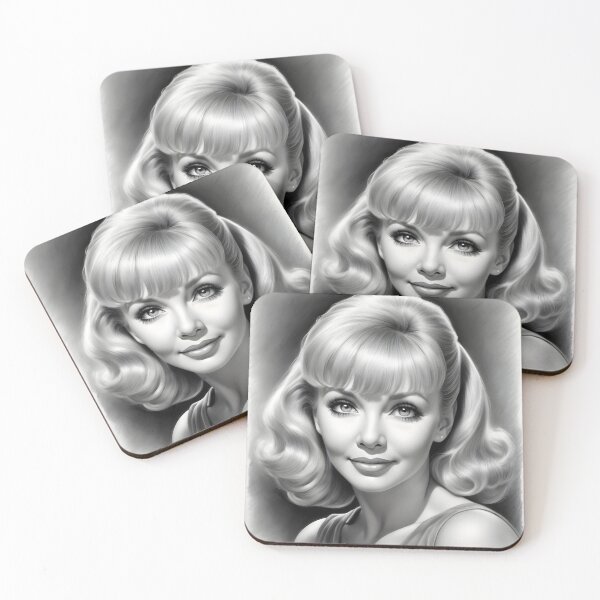 Item preview, Barbara Eden designed and sold by WorldofCharcoal.