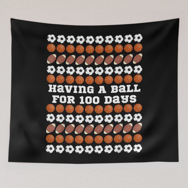 Item preview, 100 Days of School Soccer Basketball Football Boys Sports designed and sold by PamQBennett.