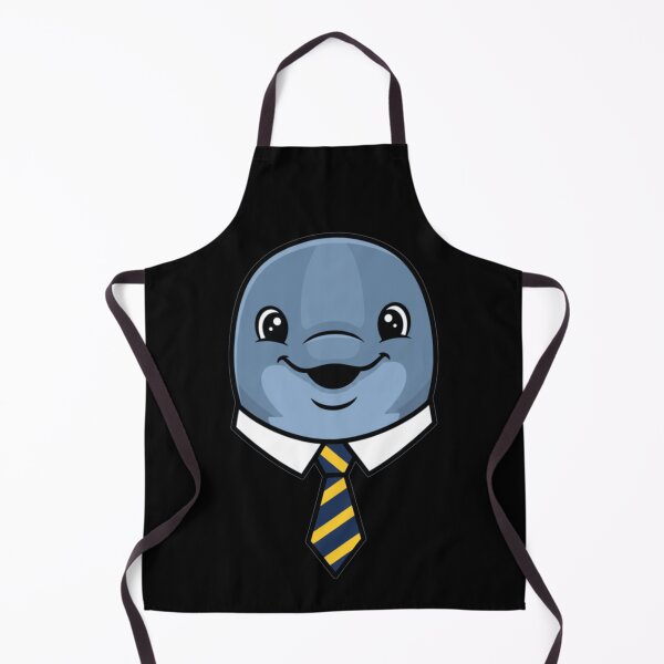 Item preview, Cartoon Dolphin Boss with Striped Business Tie designed and sold by k3rstman1.
