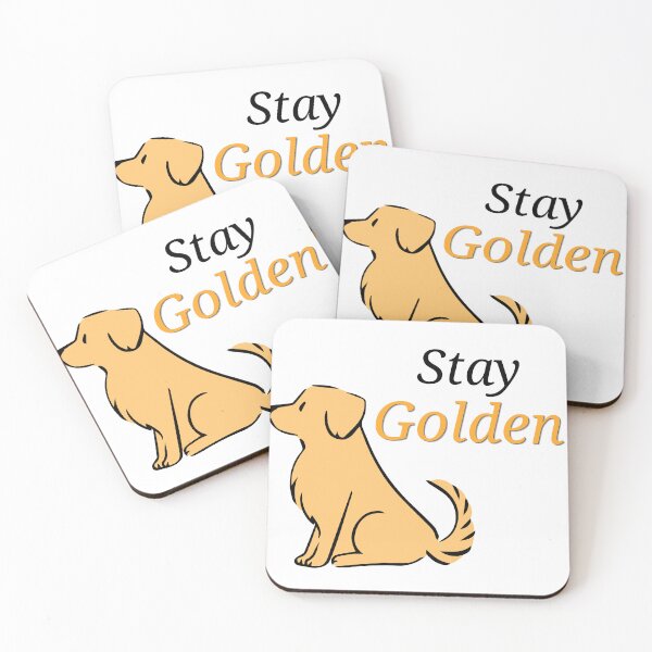 Item preview, Stay Golden Golden Retriever Dog Owner Design designed and sold by PawCulture.