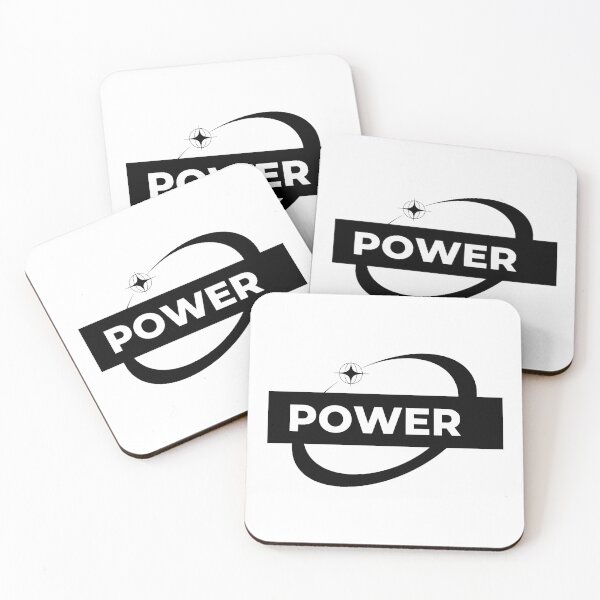 Item preview, POWER – Powerful Motivational Word Typography Sticker designed and sold by ascendzero.