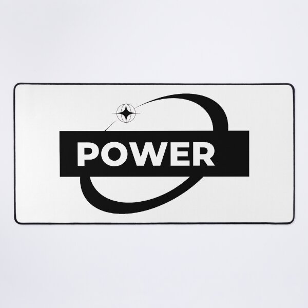 Item preview, POWER – Powerful Motivational Word Typography Sticker designed and sold by ascendzero.
