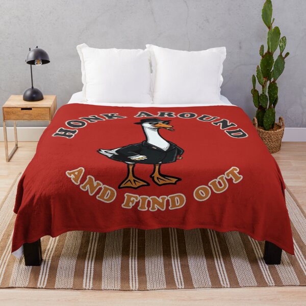 Item preview, Honk Around And Find Out | Funny Mafia Goose Mobster Version 2 designed and sold by Akio Saiko.