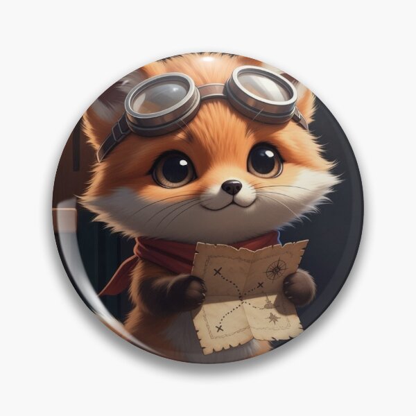 Item preview, Pip the Fox Adventurer designed and sold by pipworldstudio.
