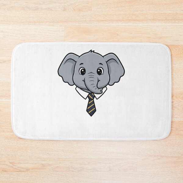 Item preview, Professional Cartoon Elephant Boss With Striped Tie designed and sold by k3rstman1.