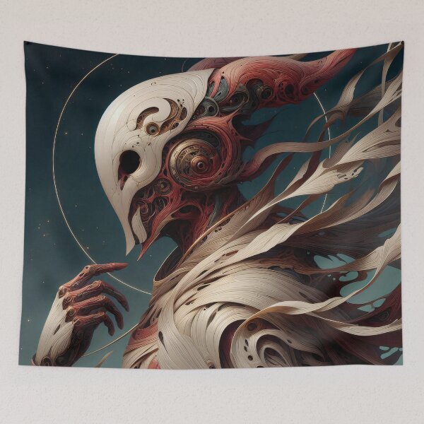 Item preview, Elyon - celestial marrow tech: halo biomech designed and sold by QiMera.