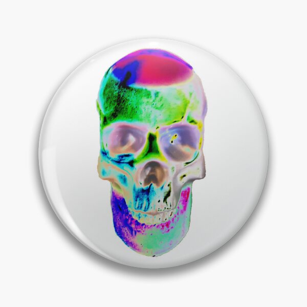 Item preview, Psychedelic Skull designed and sold by Bouthilette Boutique.