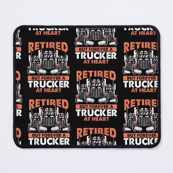 Item preview, Retired But Forever A Trucker At Heart Tow Truck Driver designed and sold by Goleon12.
