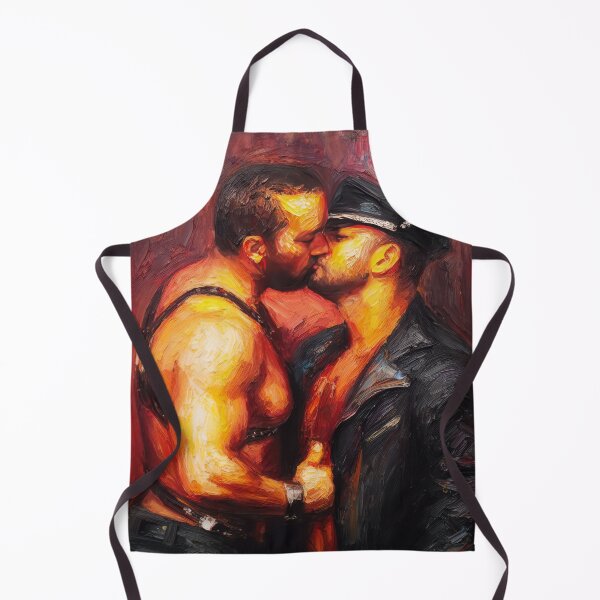 Item preview, A Kiss In Leather designed and sold by AndroscopedMen.