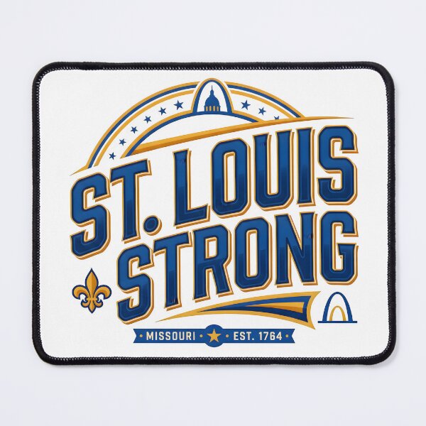 Item preview, missouri, st louis, louisiana, gateway arch, st louis skyline designed and sold by TrueArtVibes.