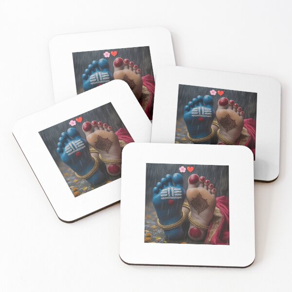 Item preview, Lord Shiv Parvati Foot Design designed and sold by Ulikedigital14.