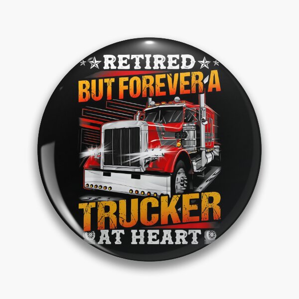 Item preview, Retired But Forever Trucker At Heart designed and sold by Goleon12.