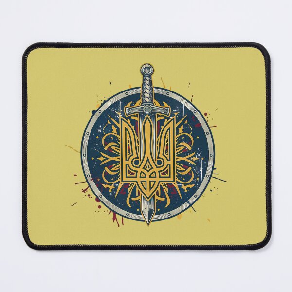 Item preview, Ukrainian Trident Knight Sword - Shield of Liberty Heritage designed and sold by Valeriia_Isaieva.