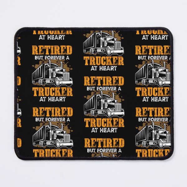 Item preview, Retired But Forever A Trucker At Heart designed and sold by Goleon12.