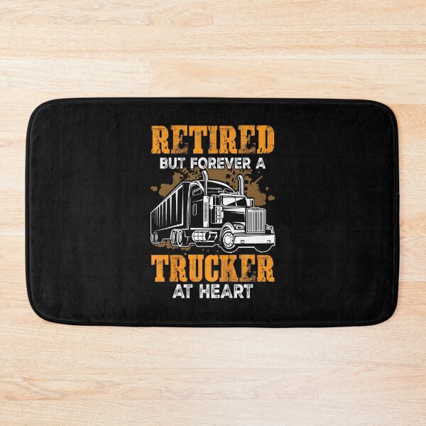 Item preview, Retired But Forever A Trucker At Heart designed and sold by Goleon12.