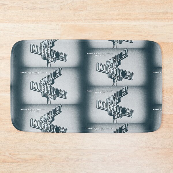 Item preview, Foothill Boulevard & Mulberry Avenue, Upland, CA (SPRING 2026 EDITION) designed and sold by The Street Sign Store.