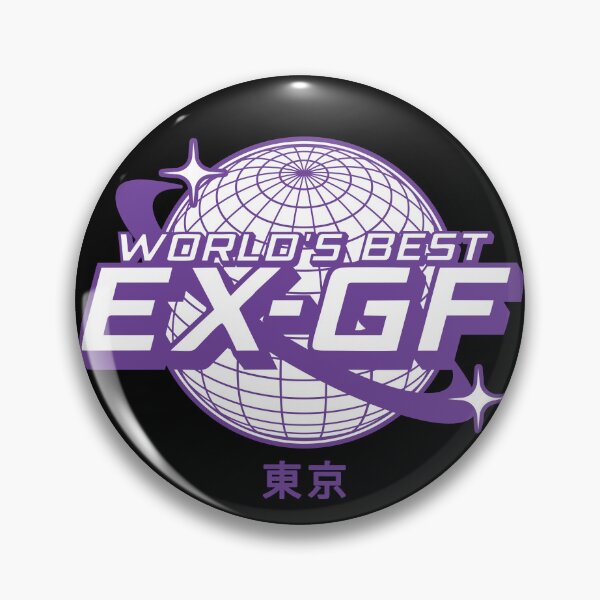 Item preview, World’s Best Ex-GF Funny Breakup Humor Tokyo Aesthetic Graphic Design designed and sold by artworkathome.