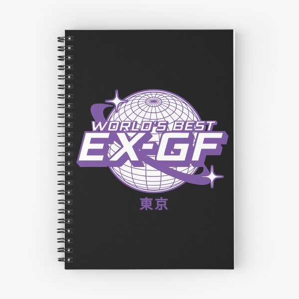 Item preview, World’s Best Ex-GF Funny Breakup Humor Tokyo Aesthetic Graphic Design designed and sold by artworkathome.