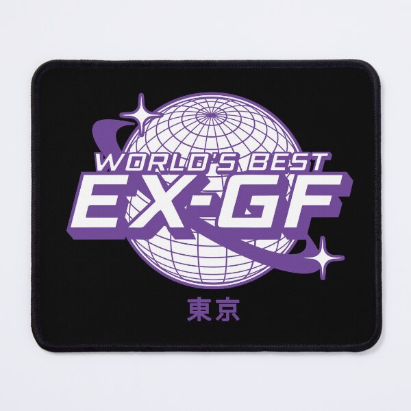 Item preview, World’s Best Ex-GF Funny Breakup Humor Tokyo Aesthetic Graphic Design designed and sold by artworkathome.