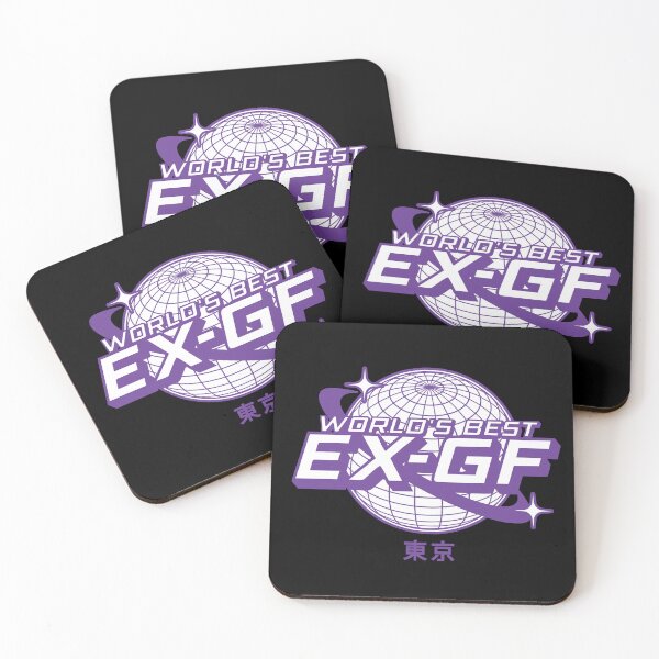 Item preview, World’s Best Ex-GF Funny Breakup Humor Tokyo Aesthetic Graphic Design designed and sold by artworkathome.