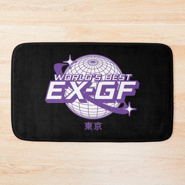 Item preview, World’s Best Ex-GF Funny Breakup Humor Tokyo Aesthetic Graphic Design designed and sold by artworkathome.