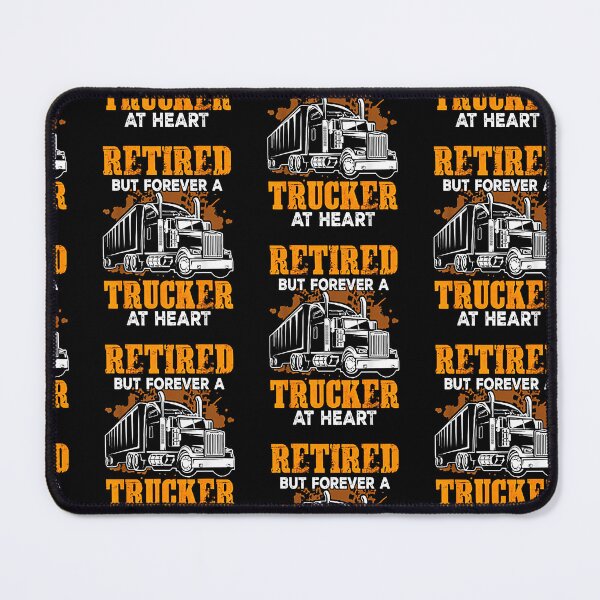 Item preview, Retired But Forever A Trucker At Heart designed and sold by Goleon12.