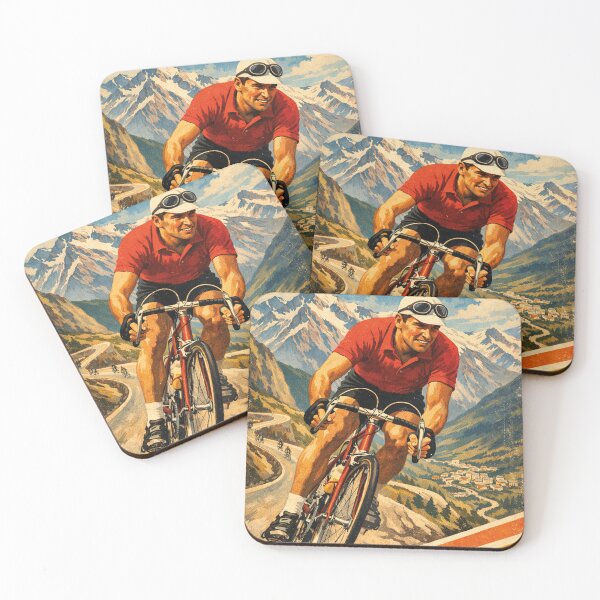 Item preview, Alpe d’Huez Vintage racing bike vintage cycling designed and sold by Mauswohn.