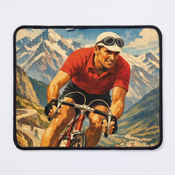 Item preview, Alpe d’Huez Vintage racing bike vintage cycling designed and sold by Mauswohn.