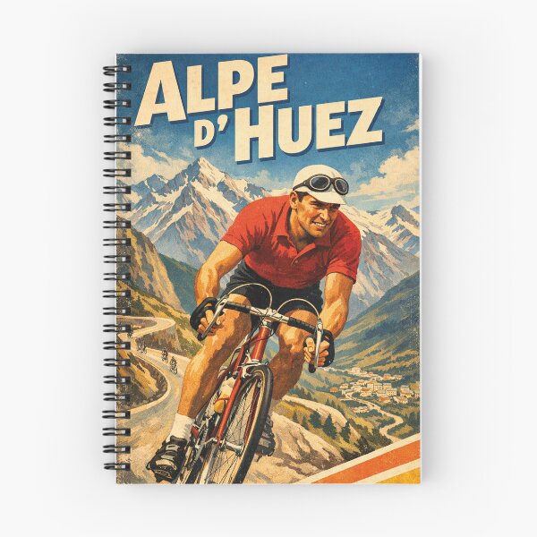 Item preview, Alpe d’Huez Vintage racing bike vintage cycling designed and sold by Mauswohn.