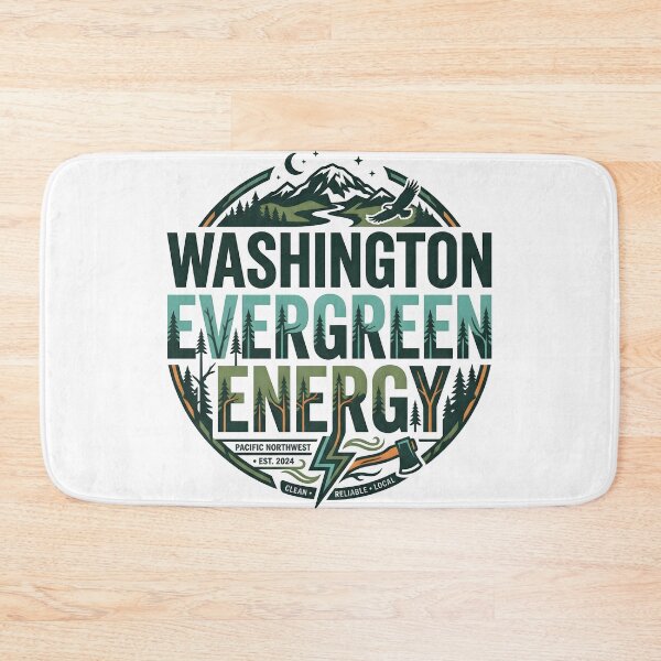 Item preview, washington energy, renewable energy, green energy designed and sold by TrueArtVibes.