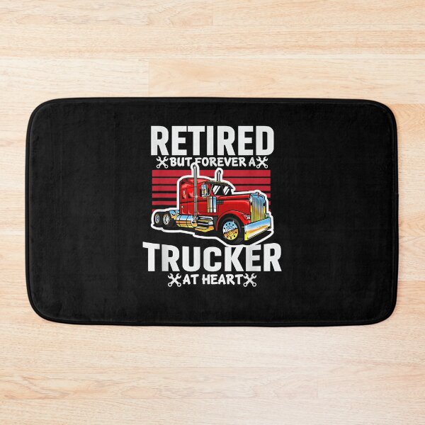 Item preview, Retired But Forever A Trucker At Heart designed and sold by Goleon12.