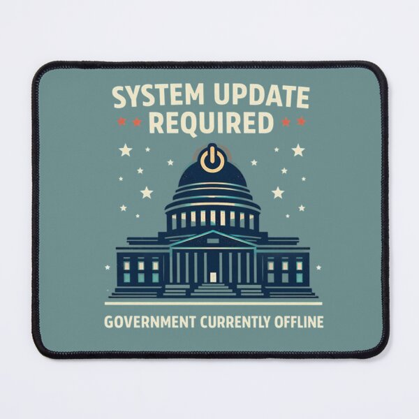 Item preview, system update required - shutdown government  designed and sold by trendie-tees.