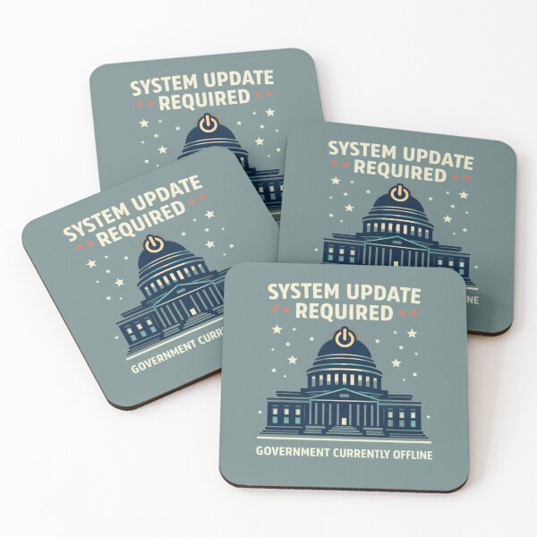 Item preview, system update required - shutdown government  designed and sold by trendie-tees.