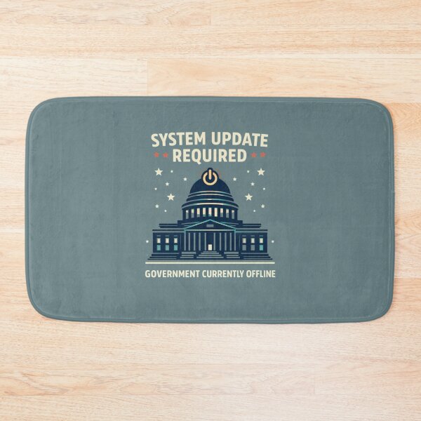 Item preview, system update required - shutdown government  designed and sold by trendie-tees.