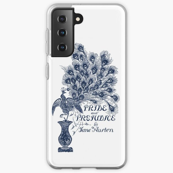 Orgueil et préjugés par Jane Austen Peacock Cover Coque souple Samsung Galaxy