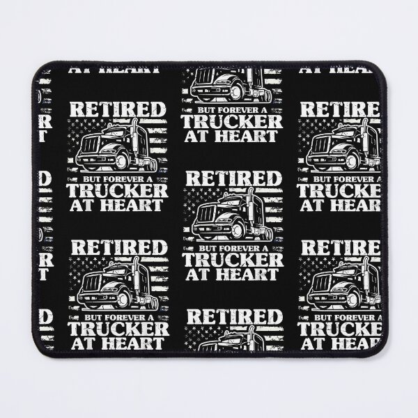 Item preview, Funny Retired But Forever A Trucker At Heart American Flag Men designed and sold by Goleon12.