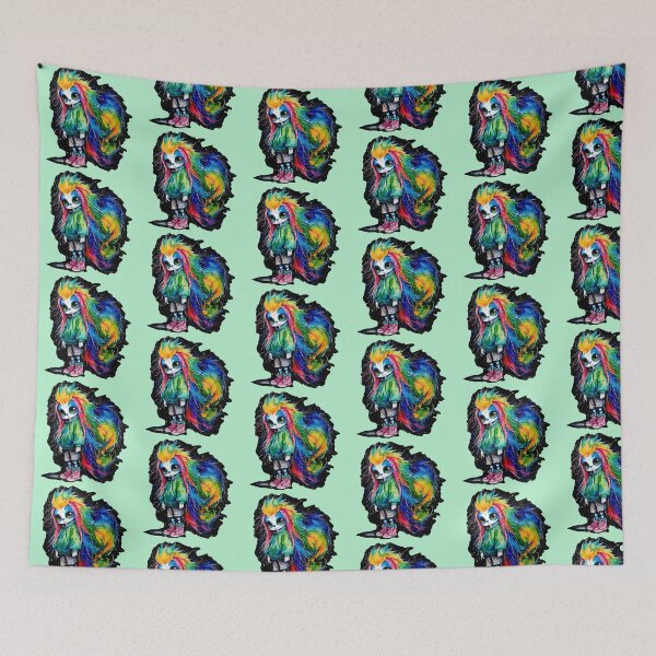 Item preview, Happy Colorful Cat-Girl  designed and sold by Poppflix-TM.