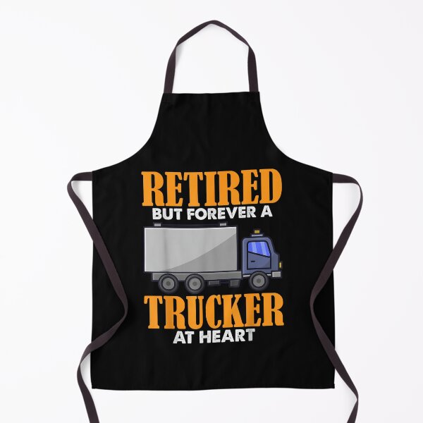 Item preview, Retired but Forever a Trucker at Heart designed and sold by Goleon12.