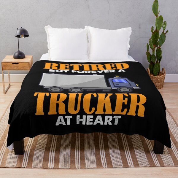 Item preview, Retired but Forever a Trucker at Heart designed and sold by Goleon12.