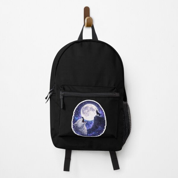Item preview, Two Howling Wolves Moon – Wolf Cliffside Sky designed and sold by ClutchCassidyTees.