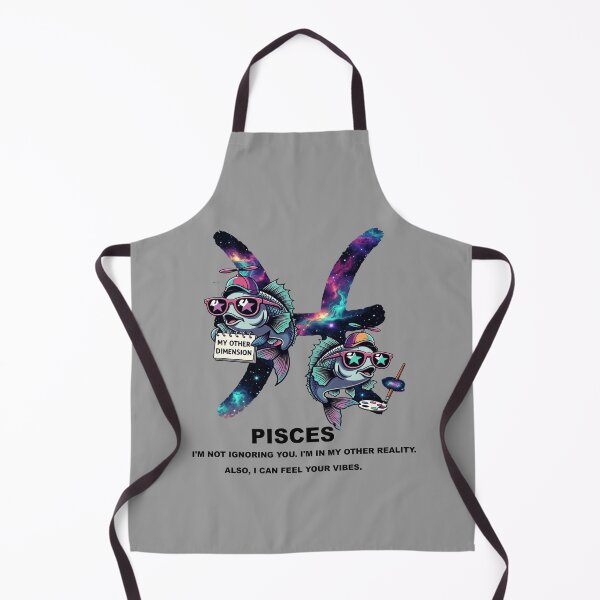 Item preview, Funny Pisces Zodiac - "Other Reality" Artistic Space Fish Design designed and sold by ClaussShop.