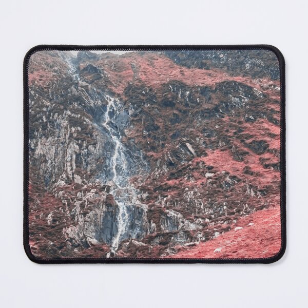 Item preview, Moody Mountain Waterfall Landscape designed and sold by Clauando.
