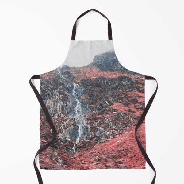 Item preview, Moody Mountain Waterfall Landscape designed and sold by Clauando.