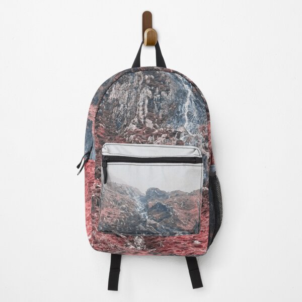 Item preview, Moody Mountain Waterfall Landscape designed and sold by Clauando.