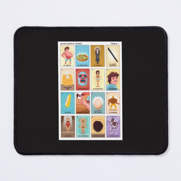 Item preview, Nacho Daddy's Lotería designed and sold by Ohhpee.