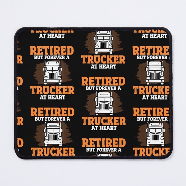 Item preview, Retired But Forever A Trucker at Heart Graphic for Big designed and sold by Goleon12.