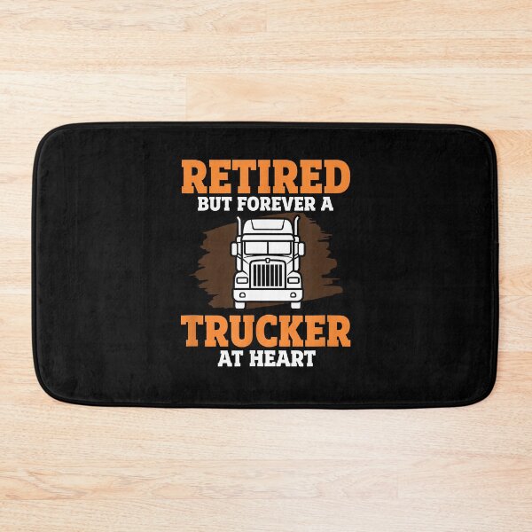 Item preview, Retired But Forever A Trucker at Heart Graphic for Big designed and sold by Goleon12.