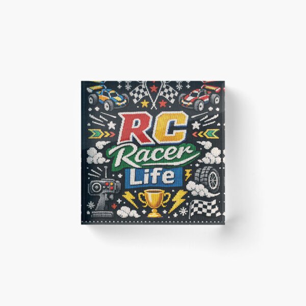 Item preview, RC Racer Life Remote Controlled Cars Knitting Pattern designed and sold by Mauswohn.