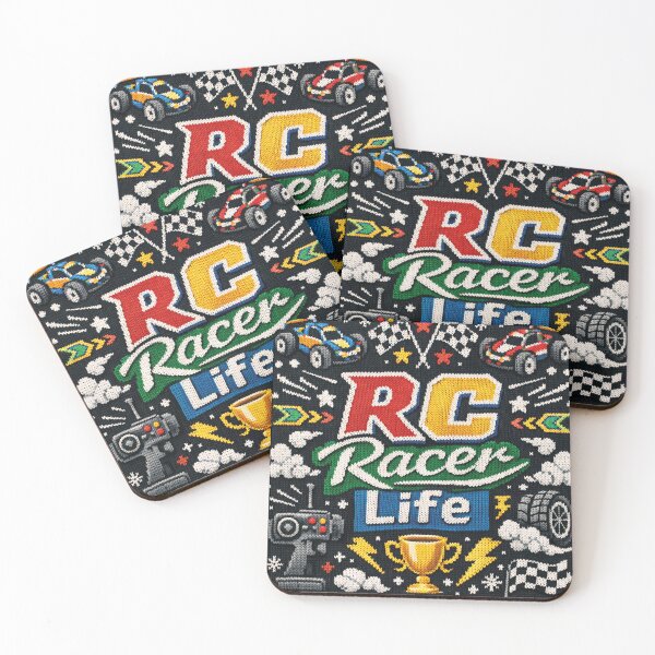 Item preview, RC Racer Life Remote Controlled Cars Knitting Pattern designed and sold by Mauswohn.